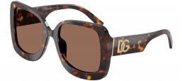 Gafas de Sol - Dolce & Gabbana - DG4513 - 502/73 HAVANA // DARK BROWN