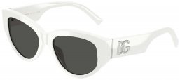 Gafas de Sol - Dolce & Gabbana - DG4514 - 331287  WHITE // DARK GREY