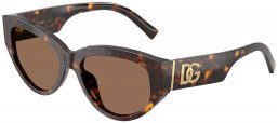 Gafas de Sol - Dolce & Gabbana - DG4514 - 502/73 HAVANA // DARK BROWN