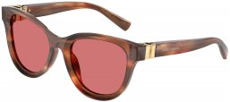 Gafas de Sol - Dolce & Gabbana - DG4533 - 322175  STRIPED BROWN // RED