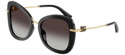 Gafas de Sol - Dolce & Gabbana - DG4535 - 501/8G BLACK // GREY GRADIENT