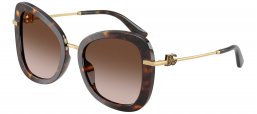 Gafas de Sol - Dolce & Gabbana - DG4535 - 502/13 DARK HAVANA // BROWN GRADIENT