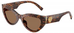 Gafas de Sol - Dolce & Gabbana - DG4536 - 347073  LEOPARD // DARK BROWN