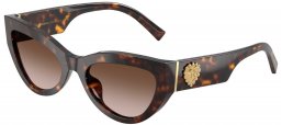 Gafas de Sol - Dolce & Gabbana - DG4536 - 502/13 DARK HAVANA // BROWN GRADIENT
