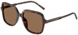 Gafas de Sol - Dolce & Gabbana - DG4539 - 502/73 HAVANA // DARK BROWN