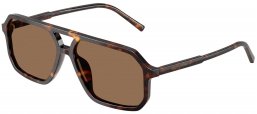 Gafas de Sol - Dolce & Gabbana - DG4541 - 502/73 DARK HAVANA // DARK BROWN