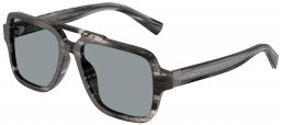 Gafas de Sol - Dolce & Gabbana - DG4544 - 3440/1  STRIPED GREY // GREY
