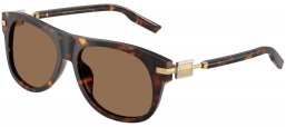 Gafas de Sol - Dolce & Gabbana - DG4546 - 502/73 HAVANA // DARK BROWN