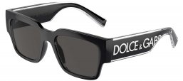 Gafas de Sol - Dolce & Gabbana - DG6184 - 501/87 BLACK // DARK GREY
