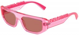 Gafas de Sol - Dolce & Gabbana - DG6203 - 314875  TRANSPARENT PINK // RED