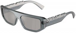 Gafas de Sol - Dolce & Gabbana - DG6203 - 32556G  TRANSPARENT GREY // GREY SILVER MIRROR