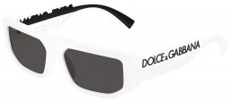 Gafas de Sol - Dolce & Gabbana - DG6203 - 331287  WHITE // DARK GREY