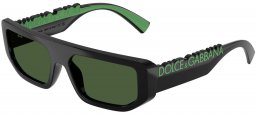 Gafas de Sol - Dolce & Gabbana - DG6203 - 501/71 BLACK // DARK GREEN