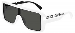 Gafas de Sol - Dolce & Gabbana - DG6204 - 331287  WHITE // DARK GREY