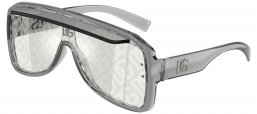 Gafas de Sol - Dolce & Gabbana - DG6205 - 3160AL TRANSPARENT GREY // SILVER DECORED MIRROR
