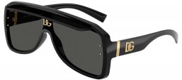 Gafas de Sol - Dolce & Gabbana - DG6205 - 501/87 BLACK // DARK GREY