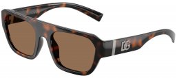 Gafas de Sol - Dolce & Gabbana - DG6206 - 502/73 HAVANA // DARK BROWN