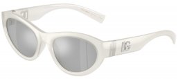 Gafas de Sol - Dolce & Gabbana - DG6207 - 30398V  WHITE // SILVER MIRROR