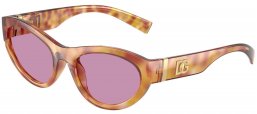 Gafas de Sol - Dolce & Gabbana - DG6207 - 34771A  LIGHT HAVANA // VIOLET