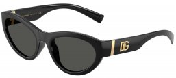 Gafas de Sol - Dolce & Gabbana - DG6207 - 501/87 BLACK // DARK GREY