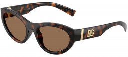 Gafas de Sol - Dolce & Gabbana - DG6207 - 502/73 HAVANA // DARK BROWN