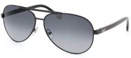 Lunettes de soleil - Dolce & Gabbana - DD6078 - 064/8G BLACK // GREY GRADIENT