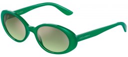 Gafas de Sol - Dolce & Gabbana - DG4443 - 306852  GREEN // GREEN MIRROR SILVER