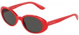 Gafas de Sol - Dolce & Gabbana - DG4443 - 308887  RED // DARK GREY