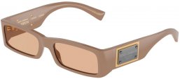 Lunettes de soleil - Dolce & Gabbana - DG4444 - 328473  CAMEL // LIGHT BROWN