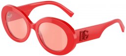 Sunglasses - Dolce & Gabbana - DG4448 - 3088E4  RED // PINK MIRROR