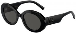 Gafas de Sol - Dolce & Gabbana - DG4448 - 501/87 BLACK // DARK GREY