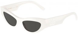 Gafas de Sol - Dolce & Gabbana - DG4450 - 331287  WHITE // DARK GREY