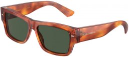 Sunglasses - Dolce & Gabbana - DG4451 - 705/9A HAVANA GINGER // DARK GREEN POLARIZED