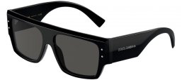 Sunglasses - Dolce & Gabbana - DG4459 - 501/87 BLACK // DARK GREY