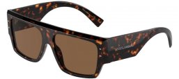Sunglasses - Dolce & Gabbana - DG4459 - 502/73 HAVANA // DARK BROWN