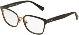 Lunettes de vue - Dolce & Gabbana - DG1282 - 1287 PALE GOLD BLACK