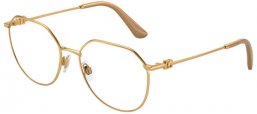 Monturas - Dolce & Gabbana - DG1348 - 02 GOLD