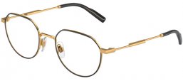 Monturas - Dolce & Gabbana - DG1349 - 1311 MATTE BLACK GOLD