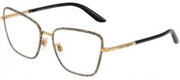 Monturas - Dolce & Gabbana - DG1359 - 1364  LEOPARD GOLD