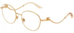 Monturas - Dolce & Gabbana - DG1365 - 02  GOLD