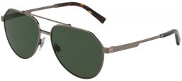 Sunglasses - Dolce & Gabbana - DG2288 - 13359A BRONZE // DARK GREEN POLARIZED