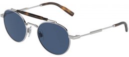 Gafas de Sol - Dolce & Gabbana - DG2295 - 05/80 SILVER // DARK BLUE