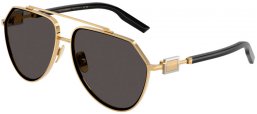 Sunglasses - Dolce & Gabbana - DG2315 - 02/87 GOLD // DARK GREY
