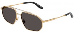 Gafas de Sol - Dolce & Gabbana - DG2328 - 131387  GOLD SILVER // DARK GREY