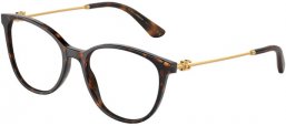 Frames - Dolce & Gabbana - DG3363 - 502 HAVANA