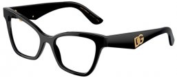 Monturas - Dolce & Gabbana - DG3369 - 501  BLACK