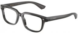 Lunettes de vue - Dolce & Gabbana - DG3380 - 3160  TRANSPARENT GREY
