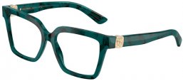 Monturas - Dolce & Gabbana - DG3395 - 3460  PEARL HAVANA PETROLEUM
