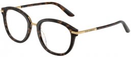 Frames - Dolce & Gabbana - DG3410 - 3217  HAVANA ON WHITE BARROW