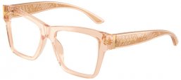 Frames - Dolce & Gabbana - DG3411 - 3432  TRANSPARENT CAMEL